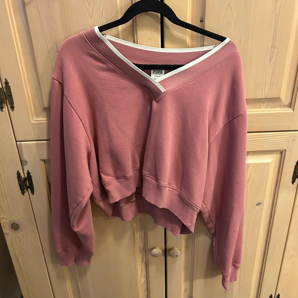 PINK Victoria's Secret Light Pink Sweatshirt